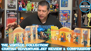 The Vintage Collection Cantina Adventure Set and 4-Pack Review + Comparison