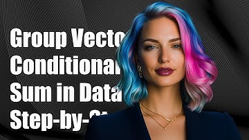 How to Group Vectors for Conditional Sum in Data Analysis: A Step-by-Step Guide