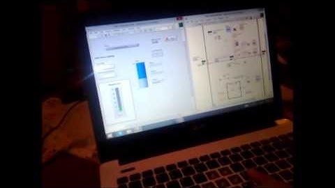 Sensor Ultrasonico con arduino y labview