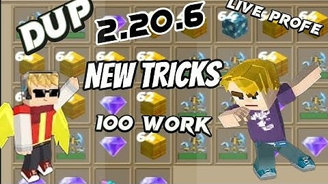 ##BlockmanGo#BlockyMods#BedWarsFound New dup 100% Successful (2.20.6) |😱😱| IN skyblock blockman go