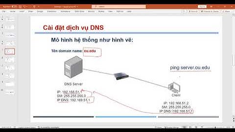 Cài đặt dịch vụ DNS trên Windows server 2016