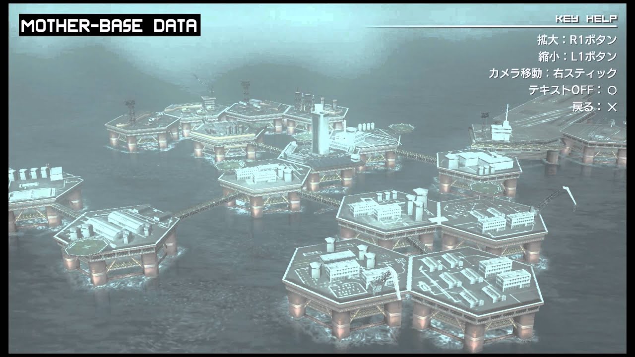 Metal Gear Solid Peace Walker Mother Base Youtube Metal Gear Solid Peace Walker Mother Base Youtube