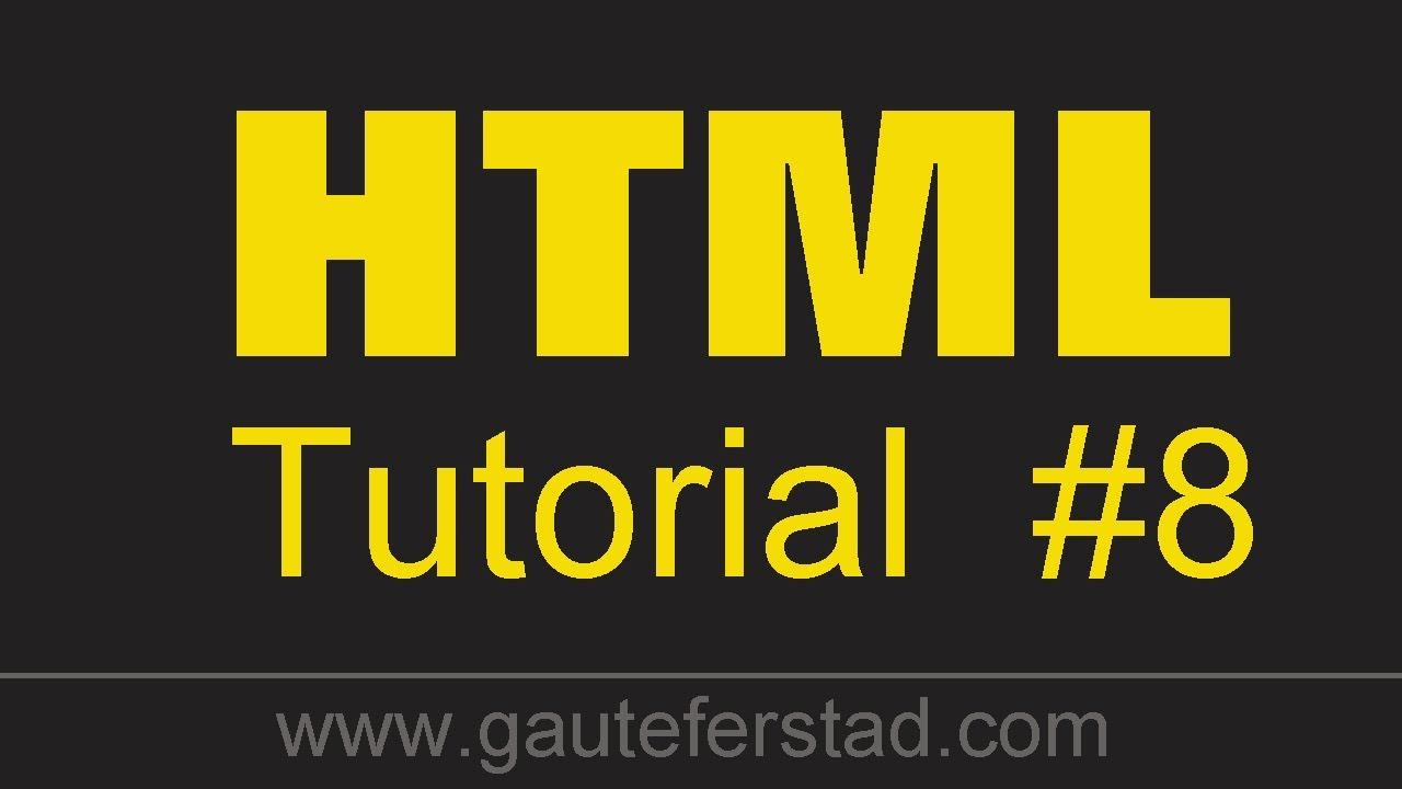 โค๊ ด สี html  Update  HTML Tutorial 08 Changing the Background Color, Text Color and Font Color