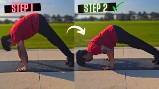How to Pike Push Up! (Build Shoulder Strength) | Tutorial