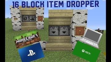 Minecraft 16 Block Item Dropper