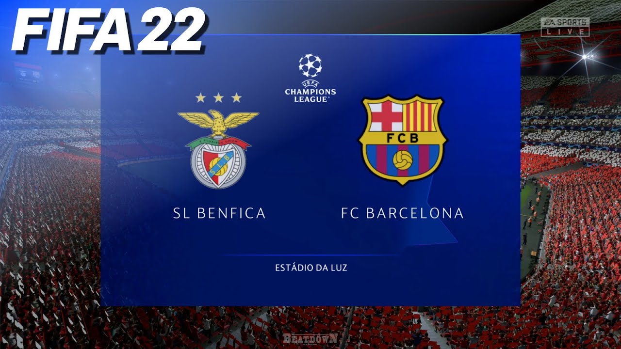 FIFA 22 - SL Benfica vs. FC Barcelona @ Estádio da Luz | PS5