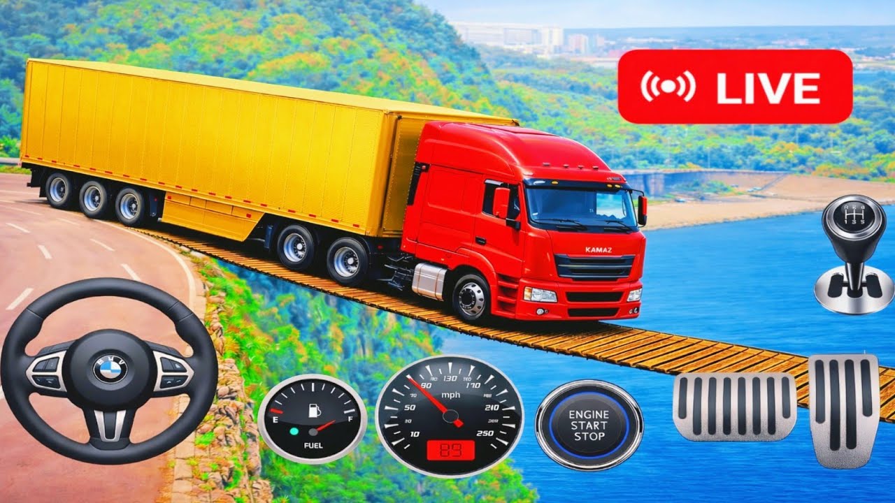 🚒 REALISTIC TRUCK CRASH TEST 🛑AND OTHER CARS, BEAMNG DRIVE LIVE#beamdrive #beamng #beamngexperiment