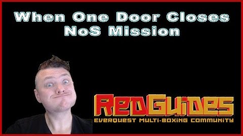 When One Door Closes - MacroQuest - CWTN Class Plugins - RedGuides