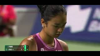 Alex Eala’s winning set against Parks @ 2026 Toronto Open 2nd round screenshot 1