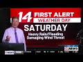 Alert Day Update: Saturday, July 11th