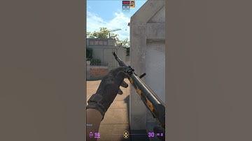 IMPORTANT FLASH FOR PEEKING MID ON OVERPASS #cs2 #shorts