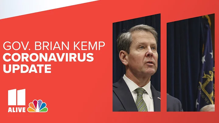 Gov. Kemp addresses Georgia after suing Atlanta over masks, restrictions | Watch live