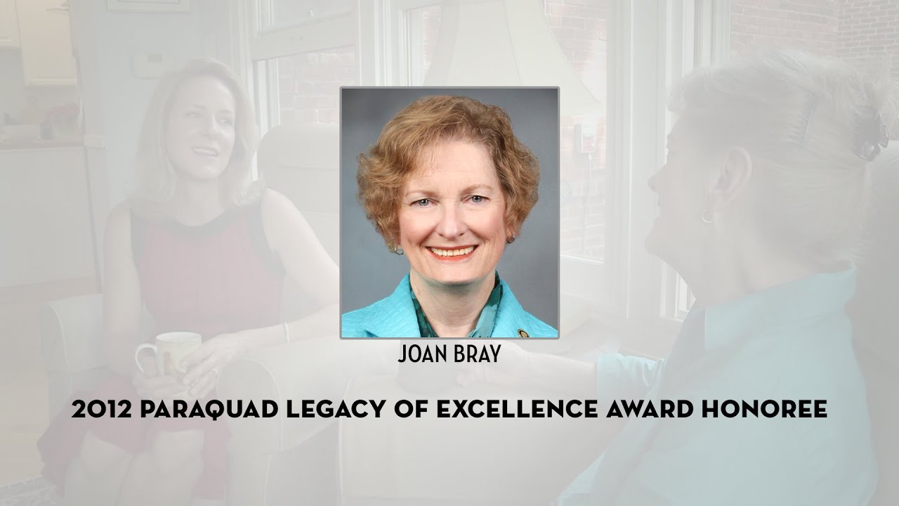 2012 Paraquad Shine the Light Awards: Joan Bray (Legacy of Excellence)