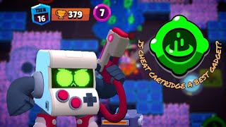 Brawl Stars; Is 8-Bit's Cheat Cartridge a Best Gadget? "8-Bit Level 7 Gameplay"