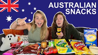 Taste Testing AUSTRALIAN Snacks & Sweets! - Hailee And Kendra