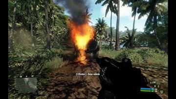 Chaos Mod Slowmotion Explosions Crysis Gameplay HD