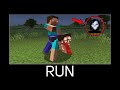 Minecraft wait what meme part 314 (Scary Steve and Laurel Nicos NextBot)