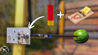 This Mousetrap Fires Shotgun Shells