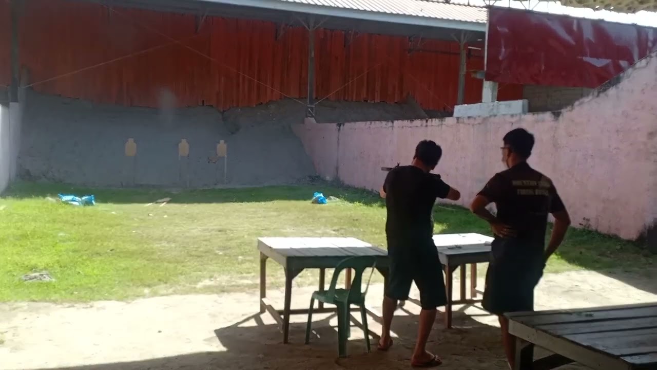 Chinese nationals at Mountain clark shooting range