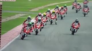 Afriza Munandar terjatuh di sirkuit Sepang sampai tewas