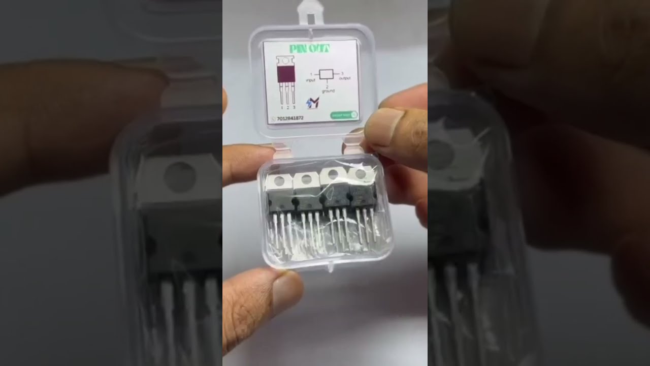 Best IC Kit For Beginners 7812 7912 7805 Electronics Short Shorts