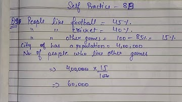 Class 8th Subject Maths self practice 8B by ANUJ YADAV SIR 02 Dev 2020