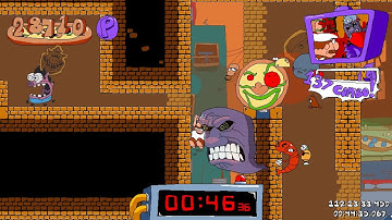 PT - LAP HELL - Pizza Pursuit - The Pig City Lap 5 P Rank (Lunatic Mode) as Peppino