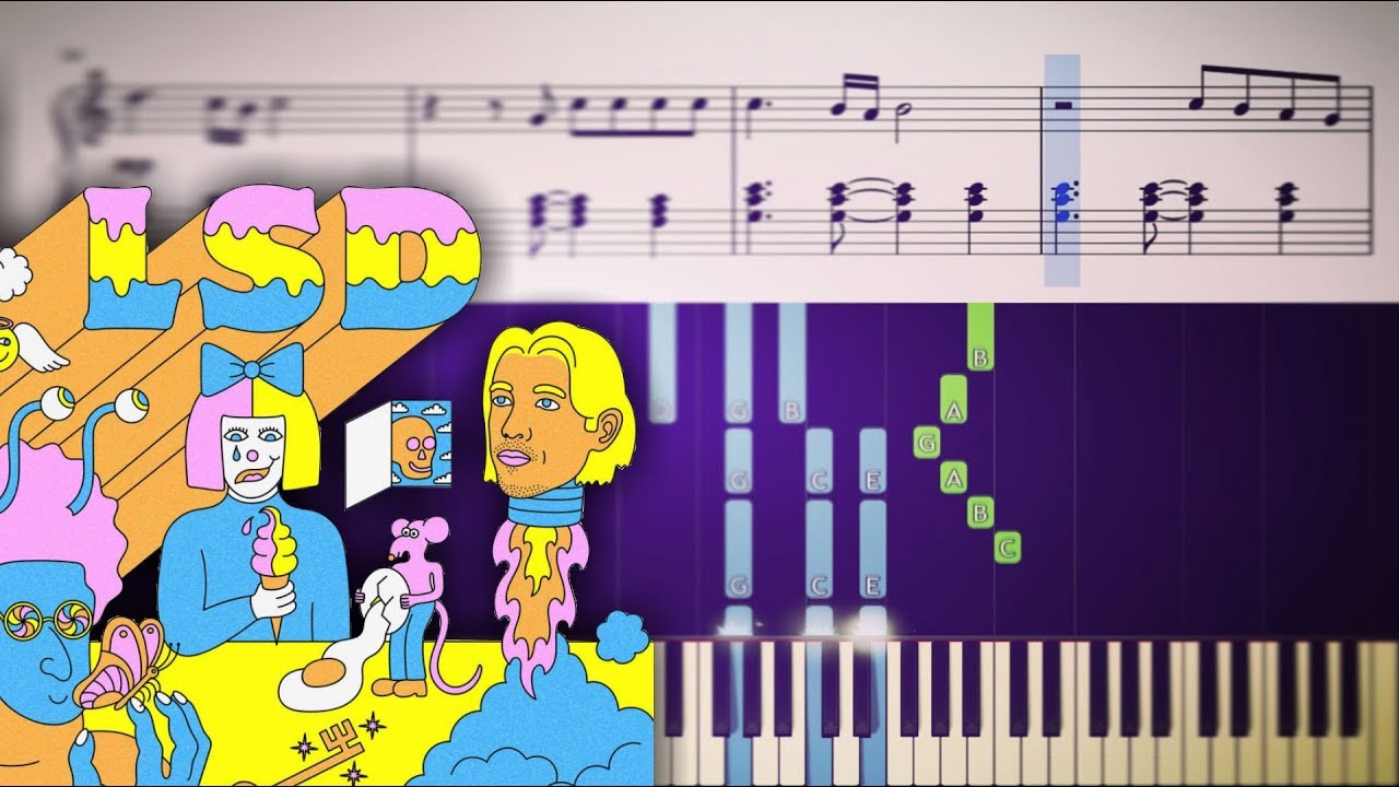 LSD No New Friends Sia Diplo Labrinth Piano Tutorial SHEETS lsd-no-new-friends-sia-diplo-labrinth-piano-tutorial-sheets