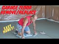 Garage floor demo/replace