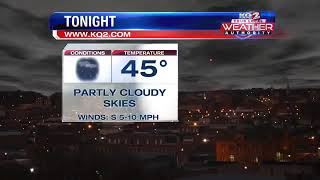 Warm temperatures remain through Christmas