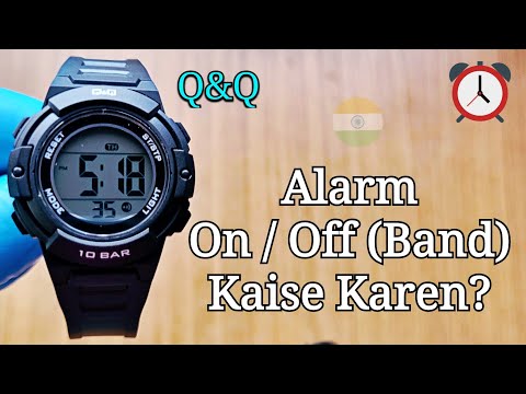 ghadi-alarm-on-/-off-(band)-kaise-karen?-|-q&q-digital-sport-ghadi-(watch)