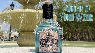 Fountain of Youth Water : DIY Potion Bottle : Potion Prop : Light Up Potion Bottle