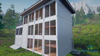 SCH5 16 x 20ft Three Story Container Home