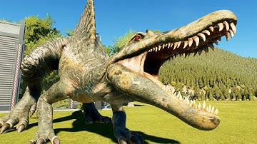 RELEASE ALL 76 LAND DINOSAURS SPECIES SINGLE EGG IN BIOSYN SACTUARY - Jurassic World Evolution 3