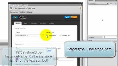 Scroll text with the Creative Flash Scroller AS3 component