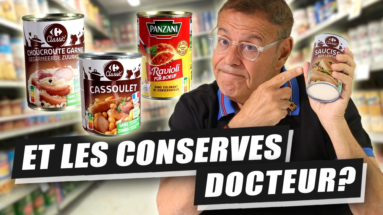 PLATS PRÉPARÉS, CASSOULET ou CHOUCROUTE EN BOÎTE: QUE CACHENT CES CONSERVES 1er PRIX ?