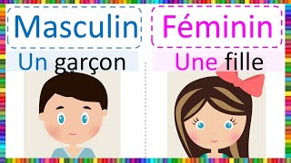 Apprendre le Masculin  et le Féminin