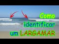 Como identificar LAGAMARES (canais) para PESCA em PRAIA RASA