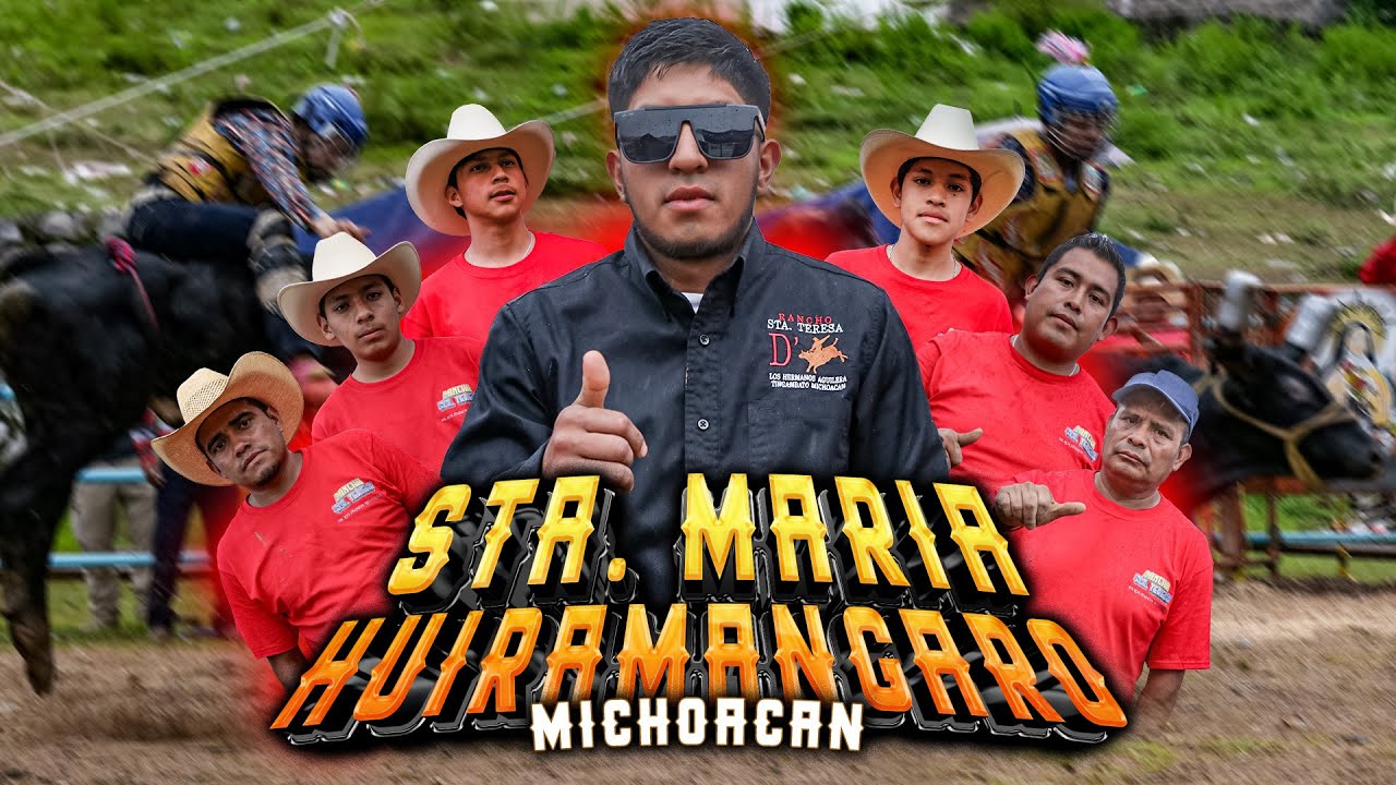 ¡NI LA LLUVI@ HIZO QUE PARARA EL JARIPEO! RANCHO SANTA TERESA EN STA. MARIA HUIRAMANGARO, MICHOACAN.