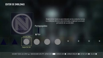 COD Advanced Warfare Team EnVyUs emblem tutorial