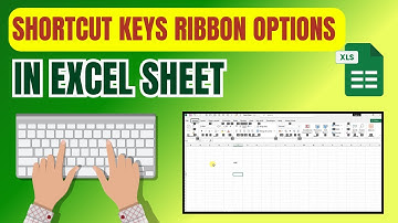 How To Use Shortcut Access Keys For The Ribbon Options In Excel Sheet #excel #exceltips
