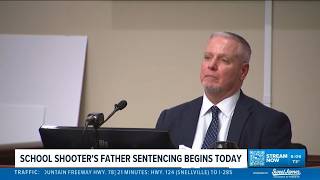 Sentencing today for convicted father of Apalachee High shooter