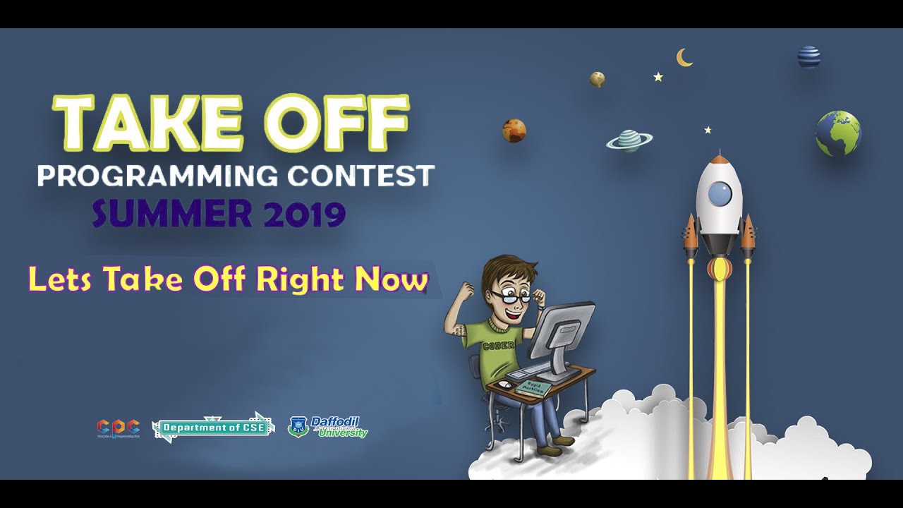 Take Off Programming Contest Summer 2019 - YouTube