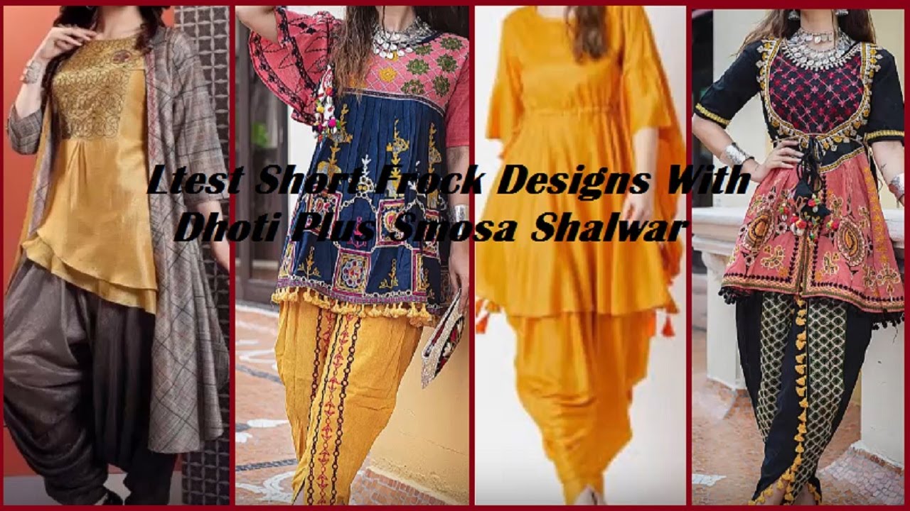 Short frock samosa salwar design 2021 new design - YouTube