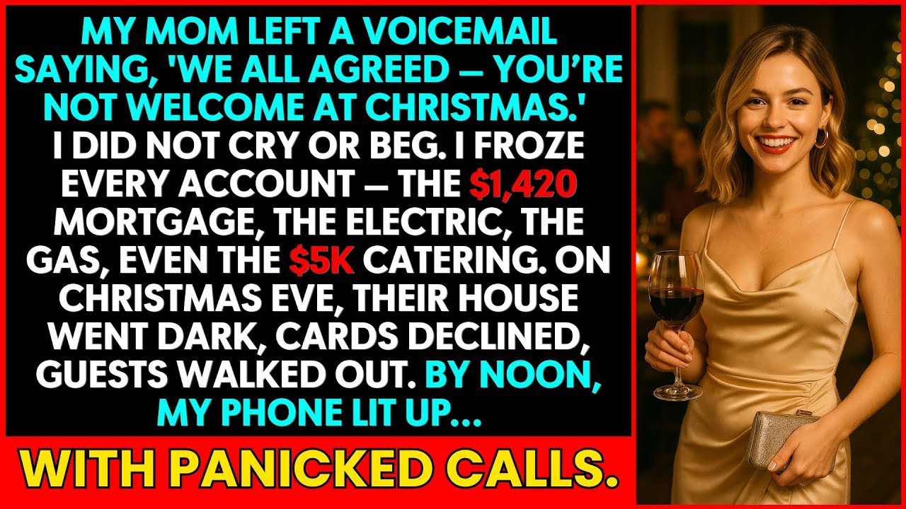 My Parents Said: “We All Agreed — You’re Not Welcome at Christmas.” So I Froze the Accounts