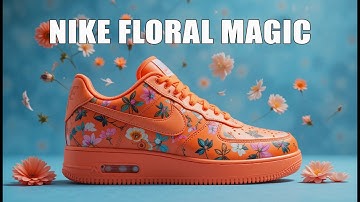 Stunning Nike Floral Sneaker Ad | AI-Generated Commercial