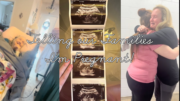 Telling our families I’m pregnant & their reactions!