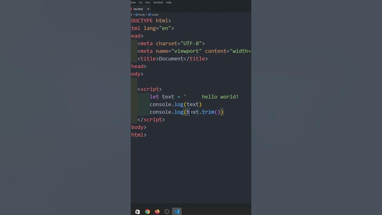 JavaScript Trim Function | Menghapus Whitespace pada String/Text di ...