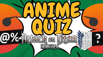 🔥 Only 1% of Attack on Titan fans can pass this quiz! 😱⚔️ Anime Quiz "Attack on Titan" 🔥