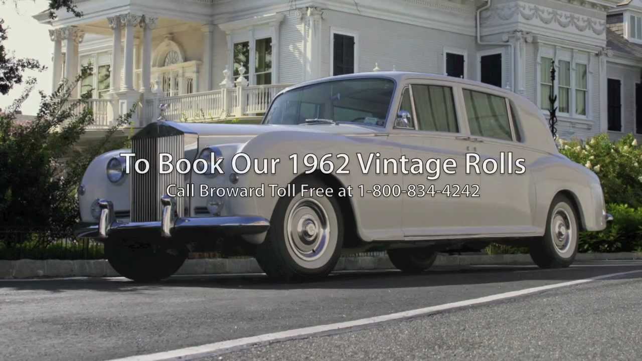 1962 Vintage Rolls Royce Phantom V Limo by Broward Limousine
